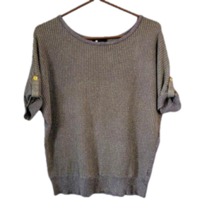 AB Studio Women's Crew Neck Sweater - Brown